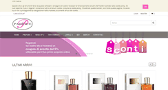 Desktop Screenshot of profumeriapatrice.com